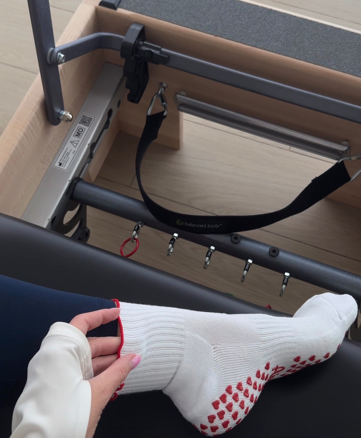 Cherry on top crew grip socks