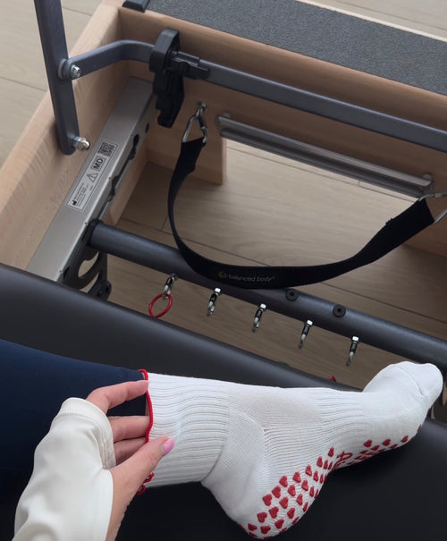 Cherry on top crew grip socks