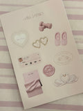 Pilates Princess - Sticker sheet