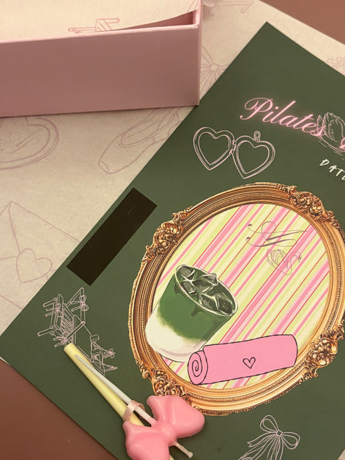 Celebration card - Pilates & Matcha Date