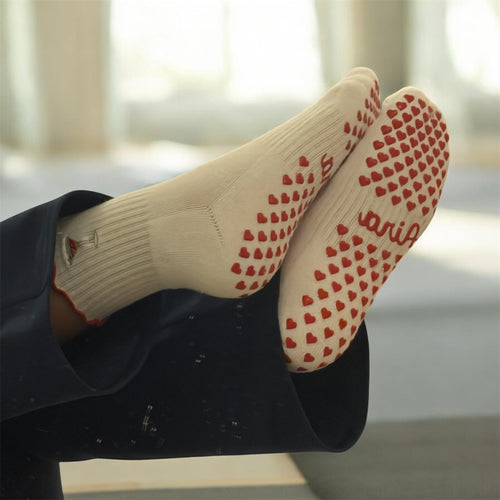 Cherry on top crew grip socks