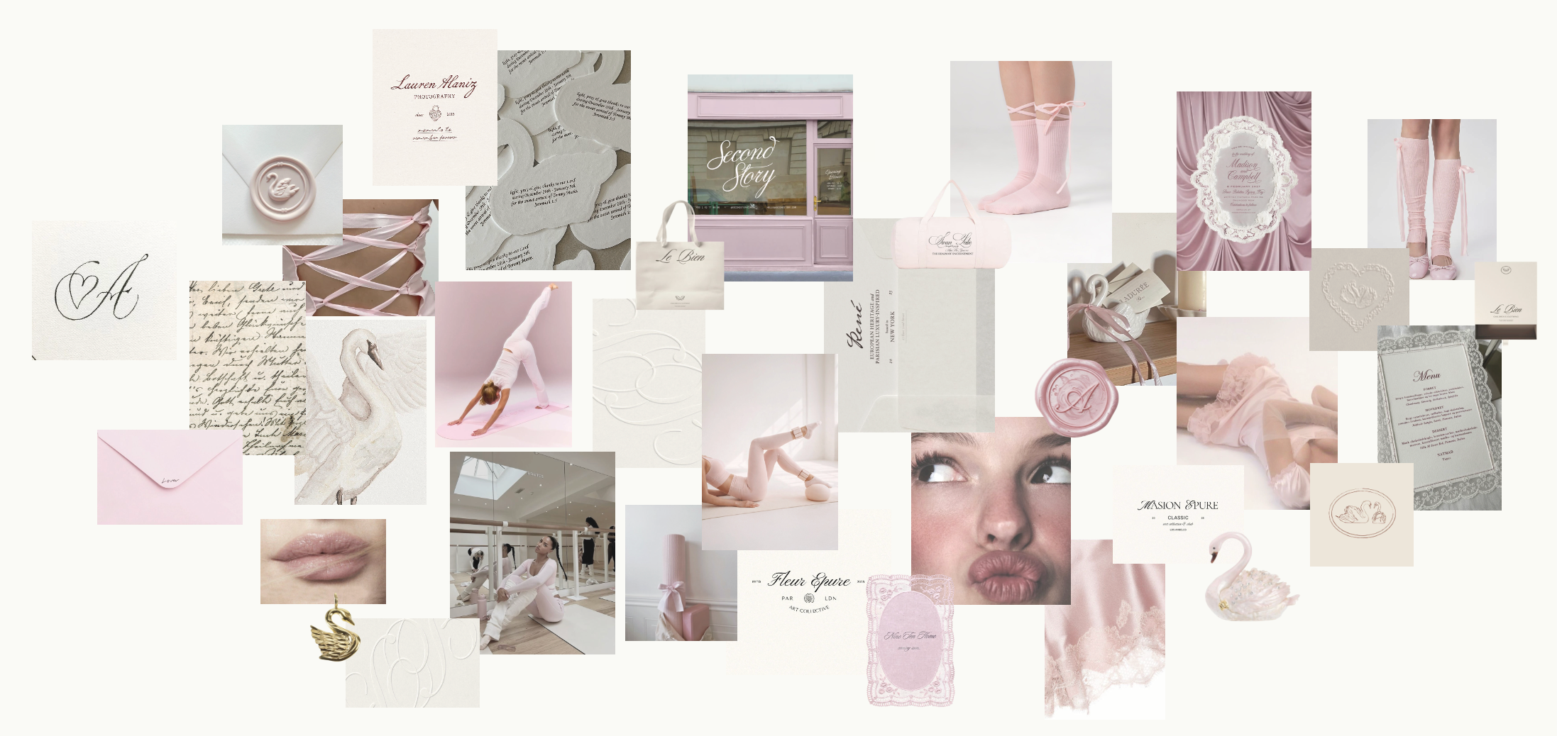Celebration card - Swan Lake